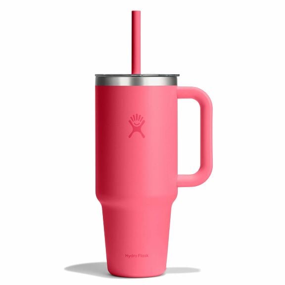 40-oz-travel-tumbler-t5 tt40pscc668-40-oz-travel-tumbler-clear-lid-popstar-pink-straight.jpg